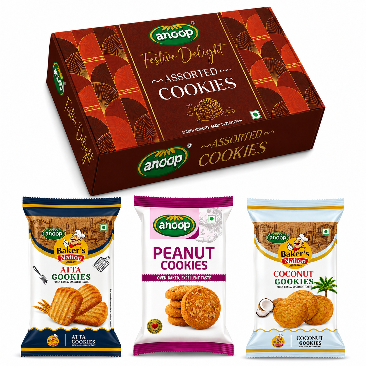 Anoop Assorted Cookies Gift Pack