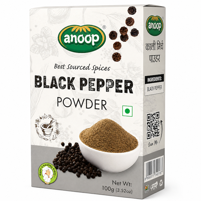 Anoop Black Pepper Powder