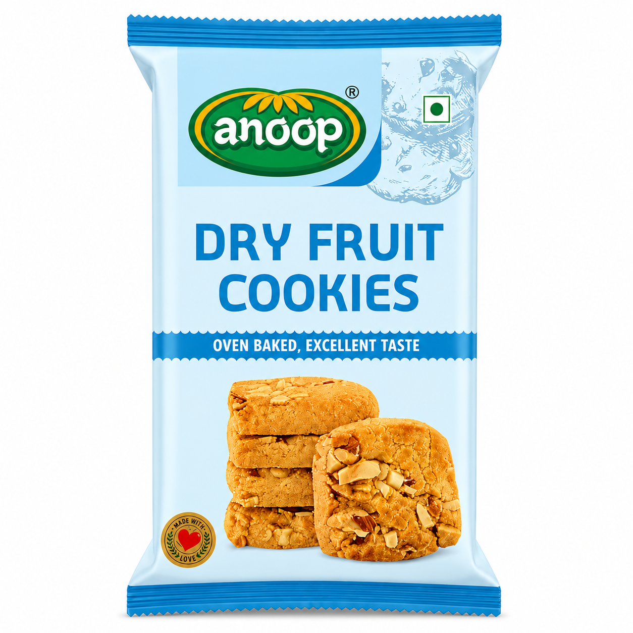 Anoop Dry Fruit Cookies