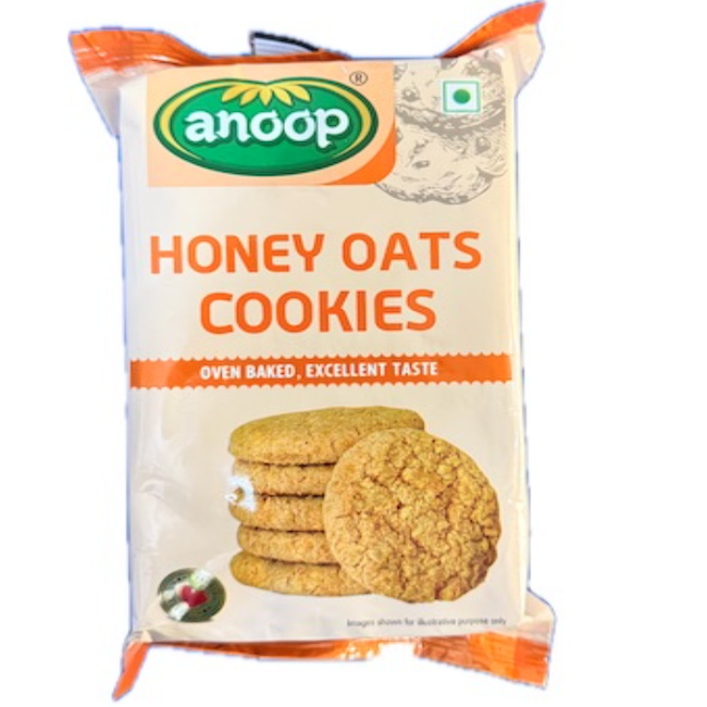 Anoop Honey Oats Cookies