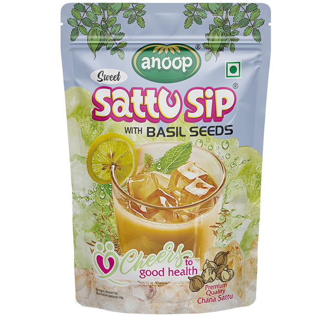 Anoop Sweet Sattu Sip (With Basil Seeds)