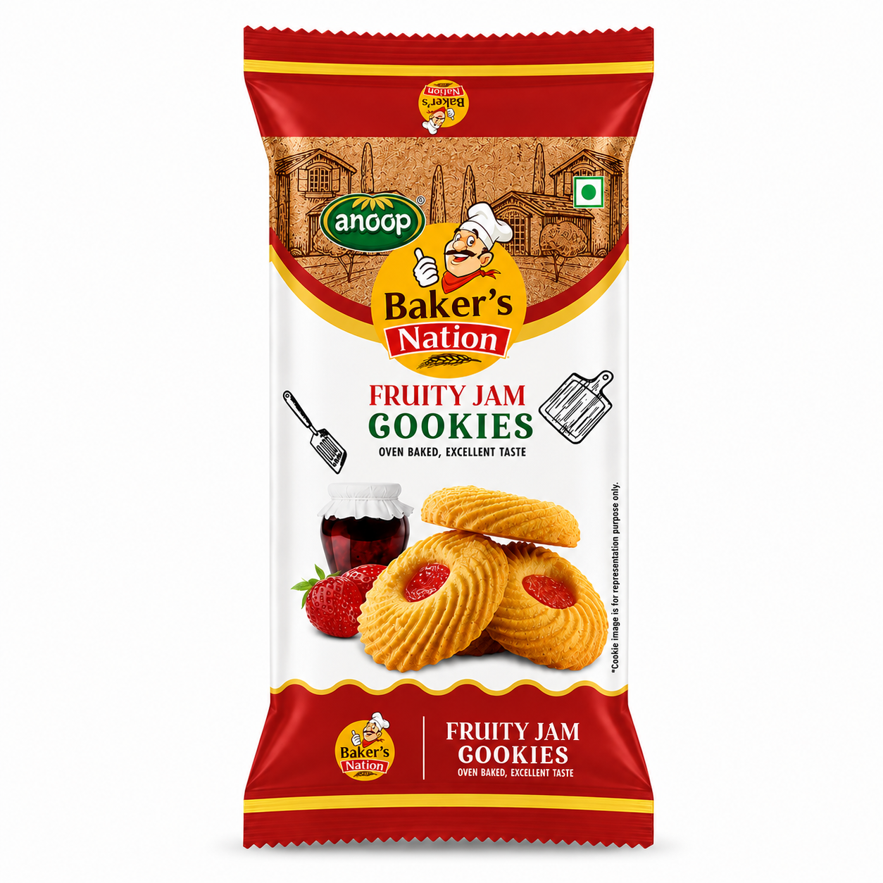 Fruity Jam Cookies